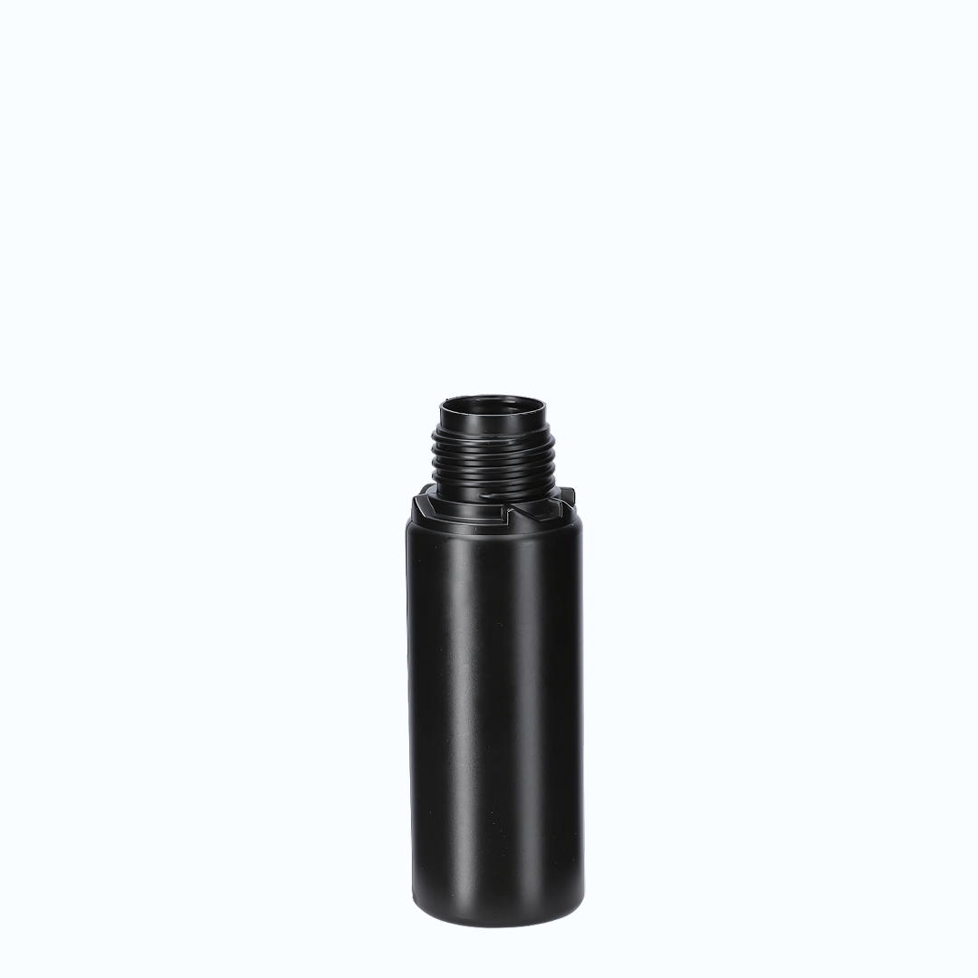 Botellas HDPE Negras 100 ml & 250 ml – Con Tapón – Para Cianotipia